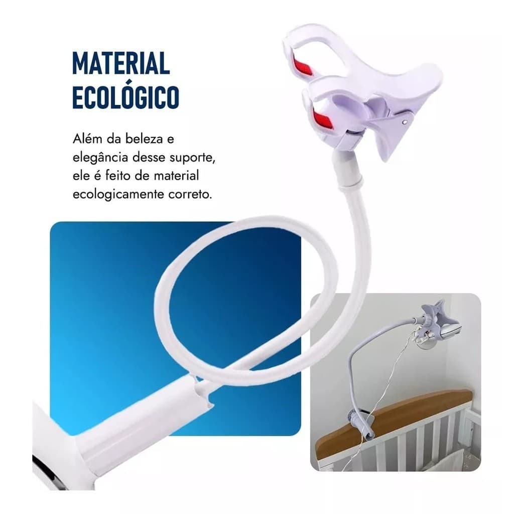Suporte Universal Babá Eletrônica Compatível Taktark Bebê iBoa Presentes bestseller