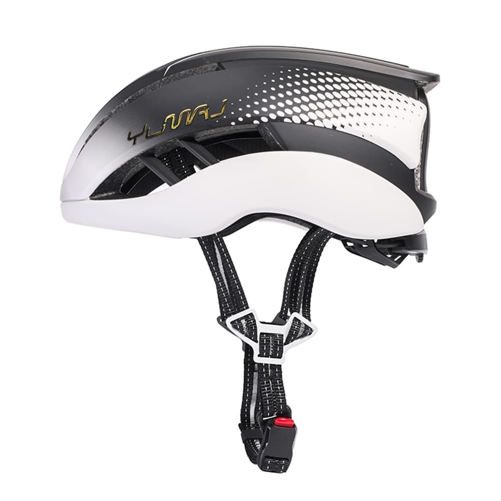 YUMAJ Novo Capacete De Ciclismo De Quilha Fivela Magnética Legal Cor Contrastante Ventilação Absorção De Suor