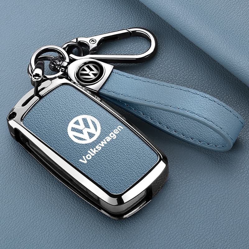 Liga De Zinco Chave Do Carro Caso Capa Para VW Volkswagen Polo Tiguan Passat B5 B6 B7 Golf 4 5 6 MK6 Jetta MK5 Estilo Go
