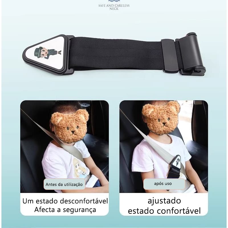 Ajuste Cinto Segurança Carro Infantil Protetor Para Criança