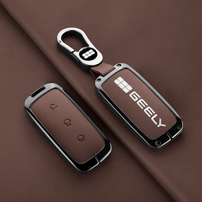 Novo Escudo De Proteção De Liga De Zinco Para Geely EX5 Galaxy Starship 7 EM-i L7 Modelo E8 E5 Carro Inteligente Remoto