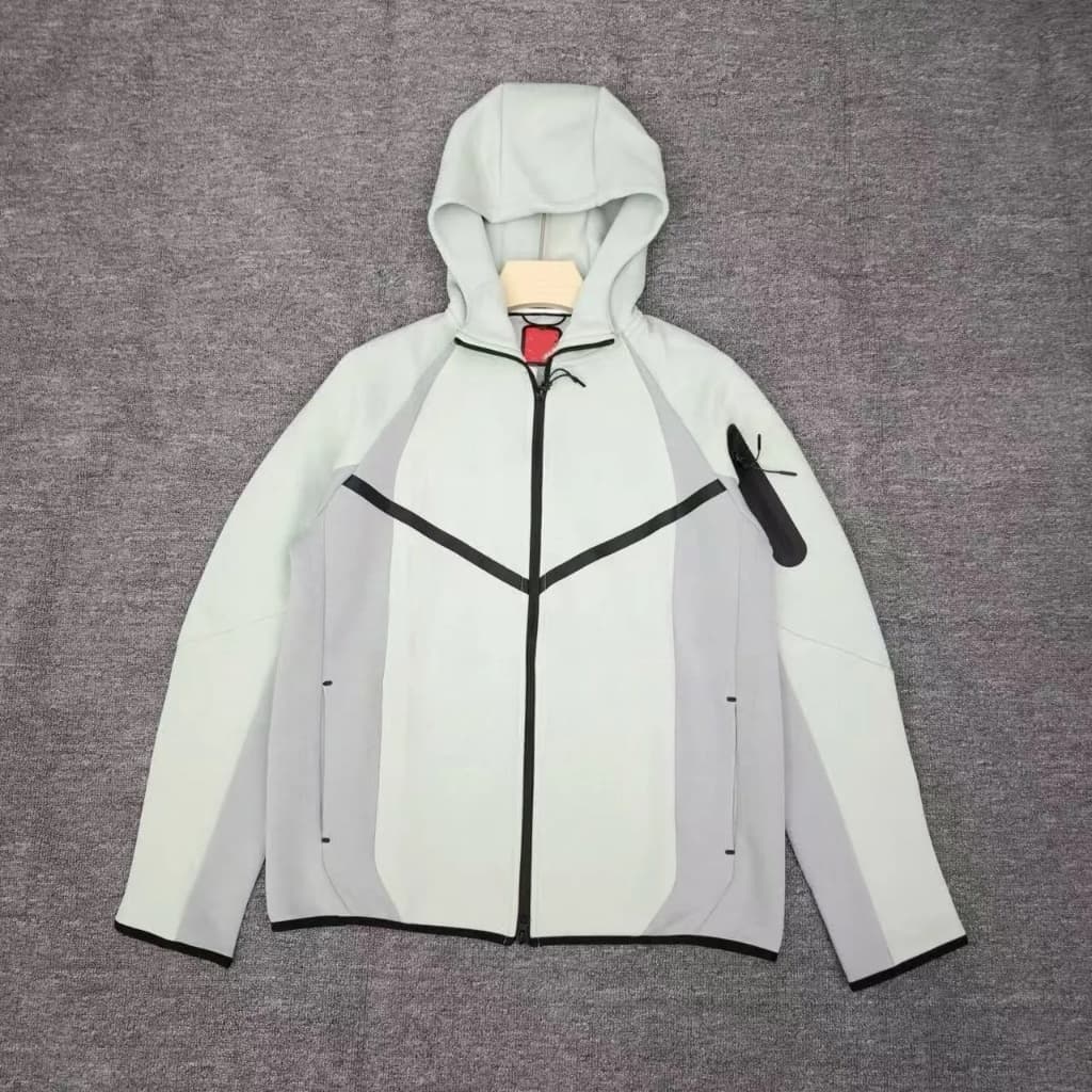 Jaqueta masculina Casual esportiva com capuz e zíper