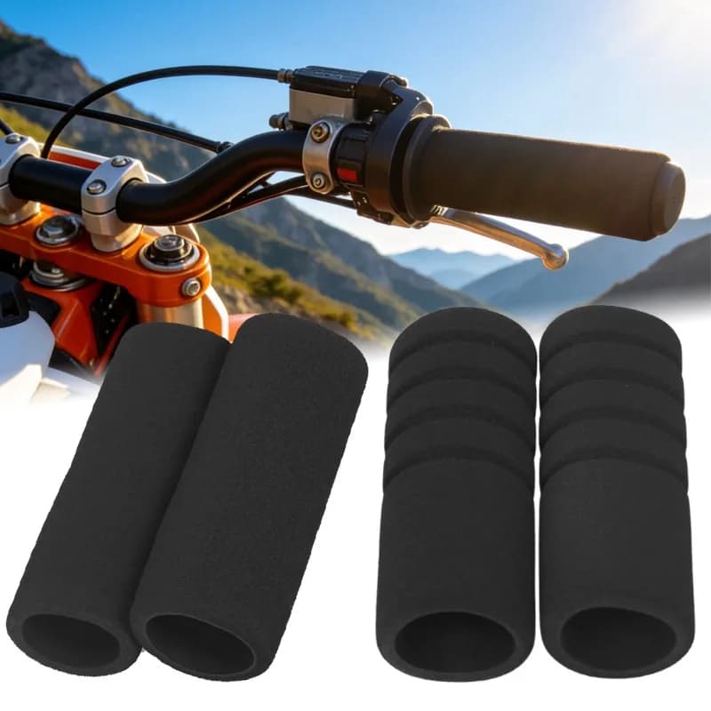 Espuma Universal Para Motocicleta , Luvas De Esponja Guidão De Capa De Alavanca Moto , Scooter Elétrico