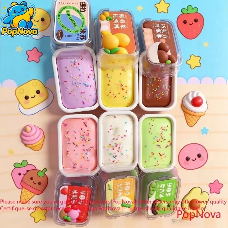Caixas De Pão E Bolo Mole Brinquedo De Descompressão Recuperação Lenta Brinquedos De Alívio De Estresse