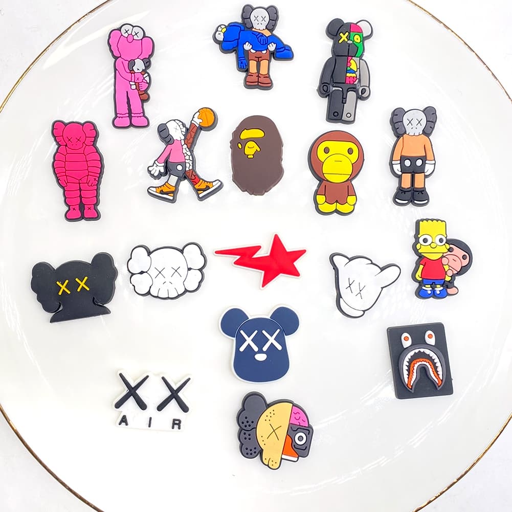MEIDJ , Amuletos De Sapato , 18 Peças De Tamancos De Tendência Da Moda , Acessórios Decorativos De Sandálias Interessant