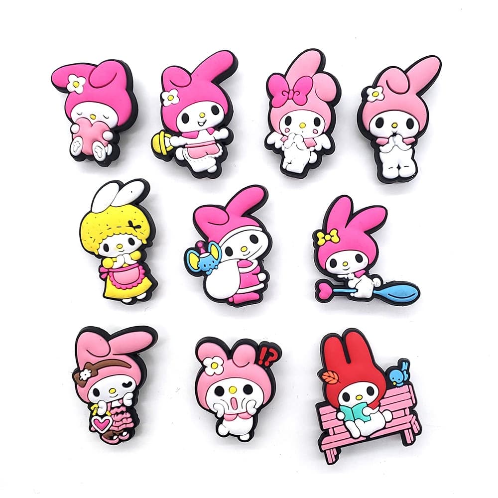 MEIDJ , Amuletos De Sapato , 10 Peças De Tamancos De Personagens De Jogos De Desenhos Animados Fofos , Acessórios Decora