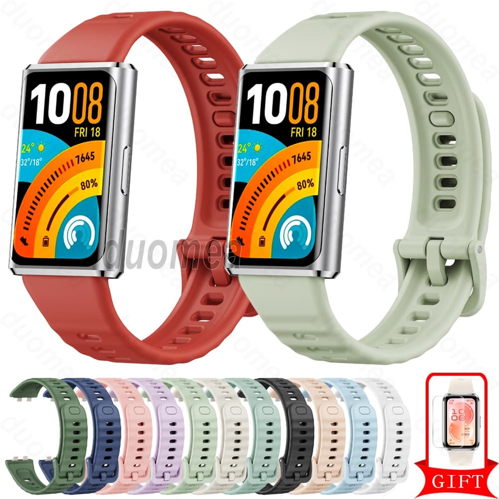 Pulseira De Silicone Acessórios Para Huawei Band 11 / Huawei Band 11 Pro