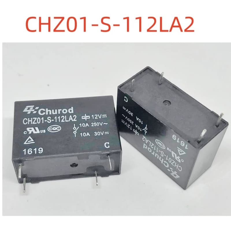 Relé CHZ01-S-112LA2 4 pinos 10A
