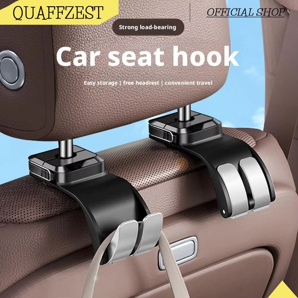 Gancho De Encosto De Cabeça Do Carro Suporte De Carga Assento Traseiro Pendurado Design Dobrável Universal Estável Cabid