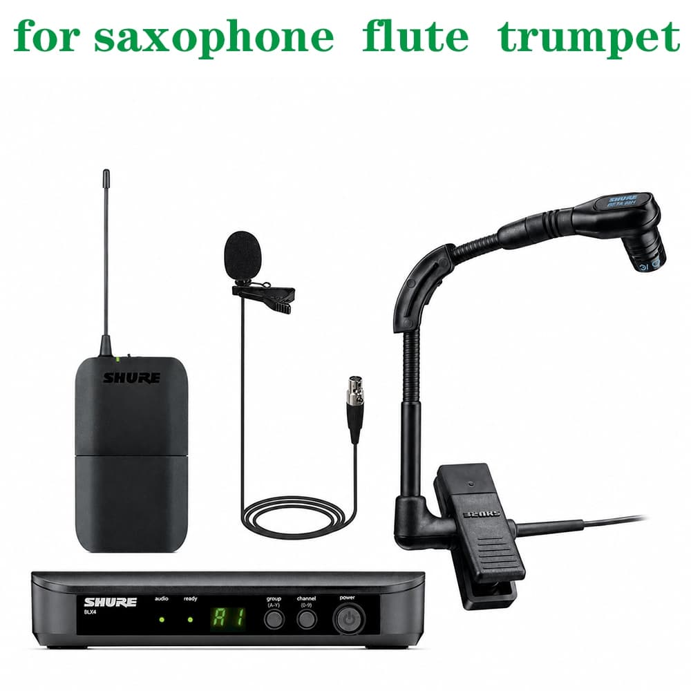 Microfone Sem Fio BLX14 BLX4 BLX1 Sistema De Apresentador Com bodypack E De Fone De Ouvido BETA98 WB98 BETA98HC