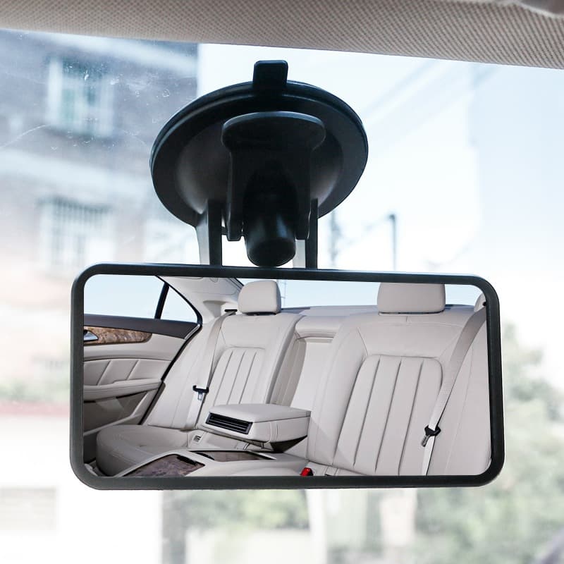 Espelho Retrovisor Do Banco Traseiro Para Assento De Carro De Bebê , Amplo Campo De Visão , Material Inquebrável
