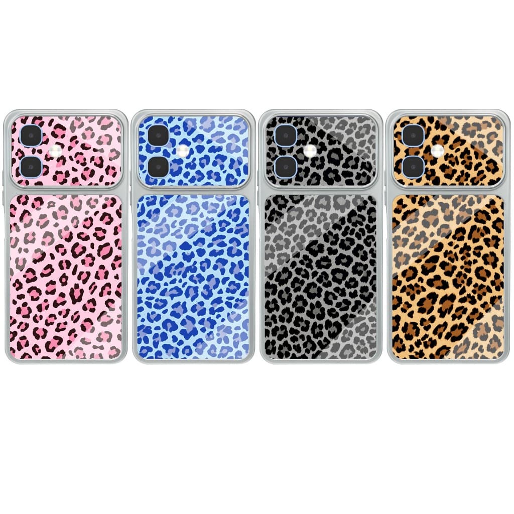 Capa De Telefone Fosca Colorida Brilhante Com Estampa De Leopardo Para Infinix X6833B X6711 X6850B Note Edge GT 50 Pro 5