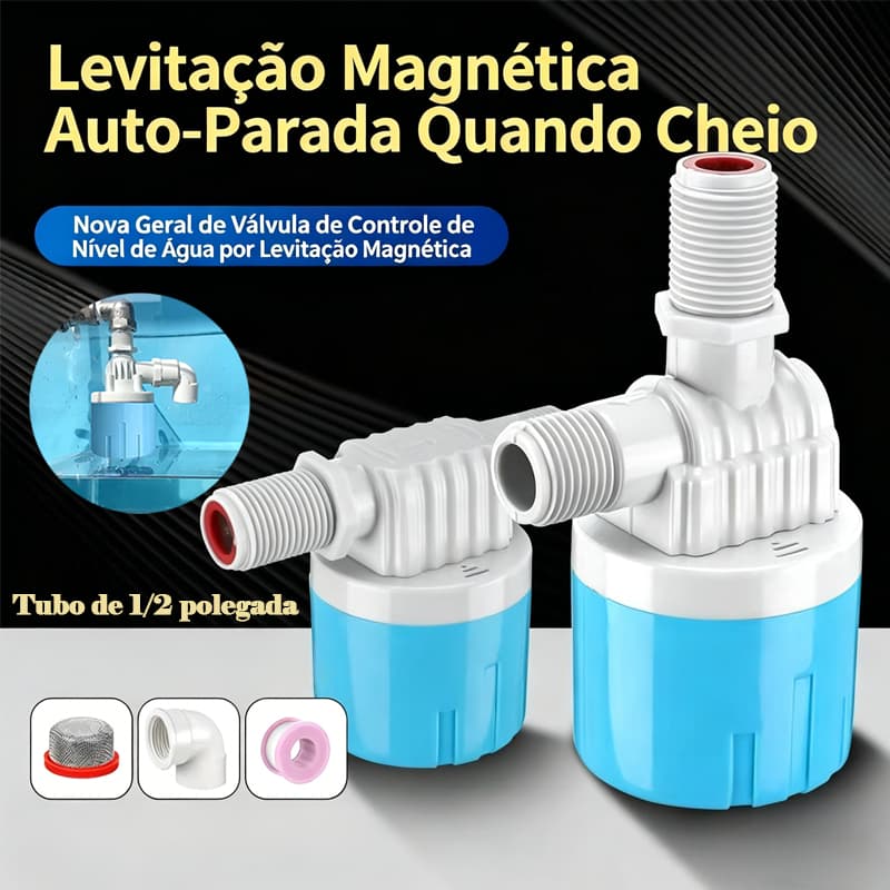Válvula Flutuante Automática Interruptor De Controle De Nível De Água  1/2 polegada 90°e180°
