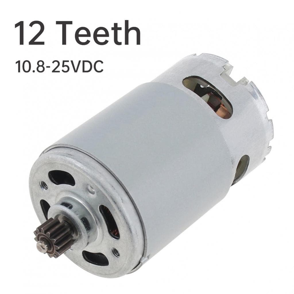 Motor DC RS550 , 12 Dentes , 10.8-25V , 25000RPM , De Substituição De Alta Velocidade Para Furadeira Elétrica , Chave De