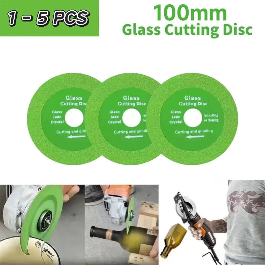 1/5PCS Discos De Corte De Vidro 4 Polegadas 100mm Lâmina De Serra Diamantada Ultrafina Polimento De Mármore Cerâmica