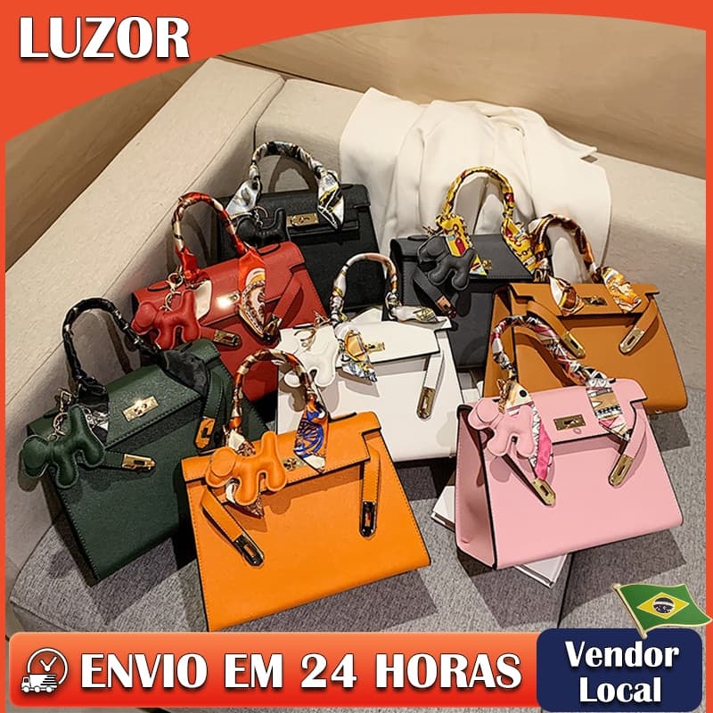 Bolsa feminina moda bolsa mensageiro de ombro portátil de grande capacidade