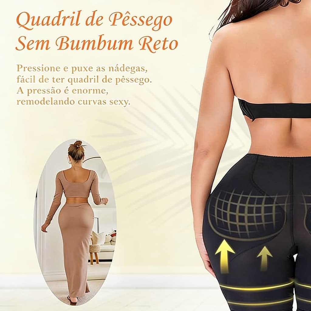 Calças de abdômen cintura alta esponja almofada calças de segurança feminino respirável leve Anti-reflexo Shorts interno