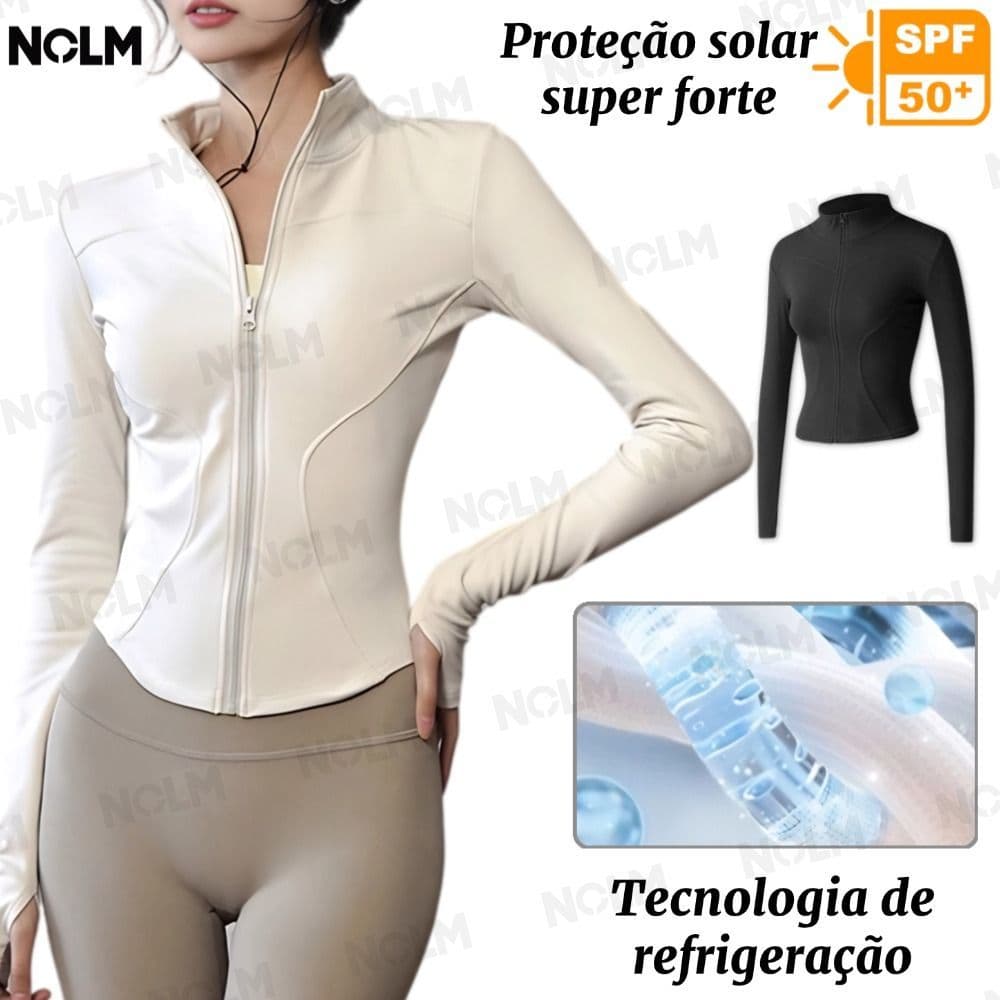 Yoga Correndo De Secagem Rápida Ajuste Superior Manga Longa Quatro Estações Cintura-Pitada Roupa Curvada Para Mulher