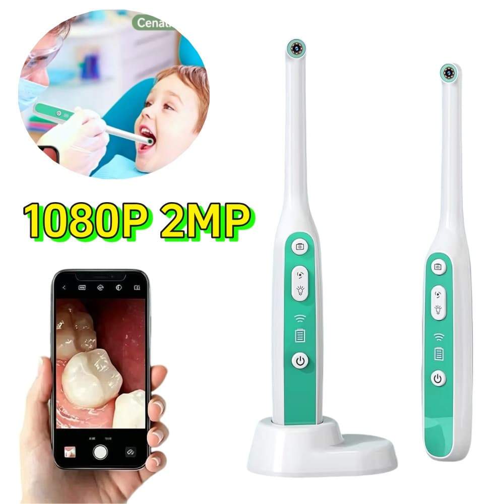 1080P 2MP HD Câmera Oral WiFi IP67 À Prova D'água Para Exame Oral Para Android e iOS