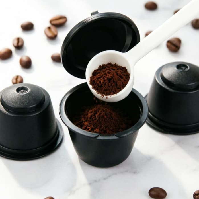 2 Unidades De Cápsulas Dolce Gusto Reutilizáveis De Segunda Geração , Promoção Preta