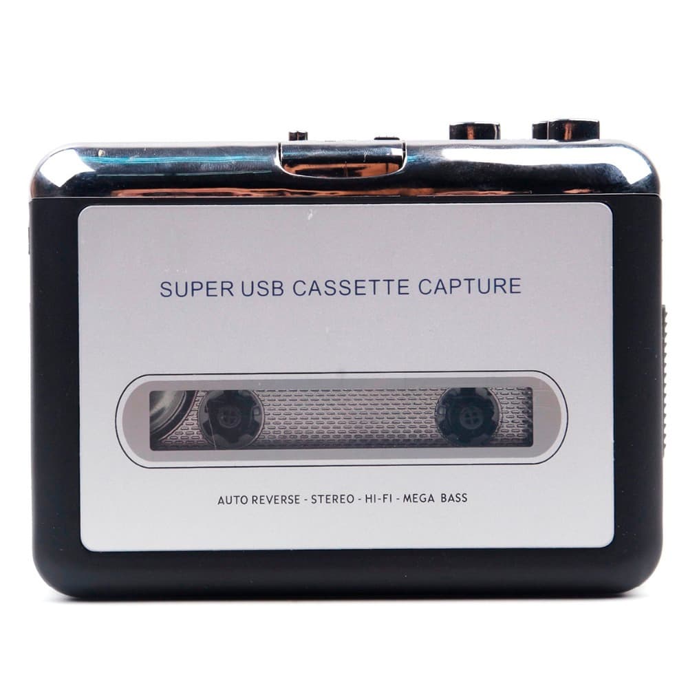 Fita Para PC Cassete USB E Conversor De CD MP3 Captura Leitor De Música De Áudio Digital