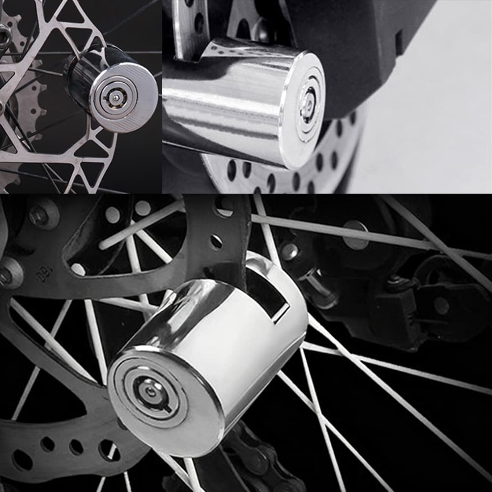 Liga Portátil De Alta Segurança Anti-Roubo Bloqueio De Freio A Disco Universal Para Bicicleta E-Bike Motocicleta Ciclism