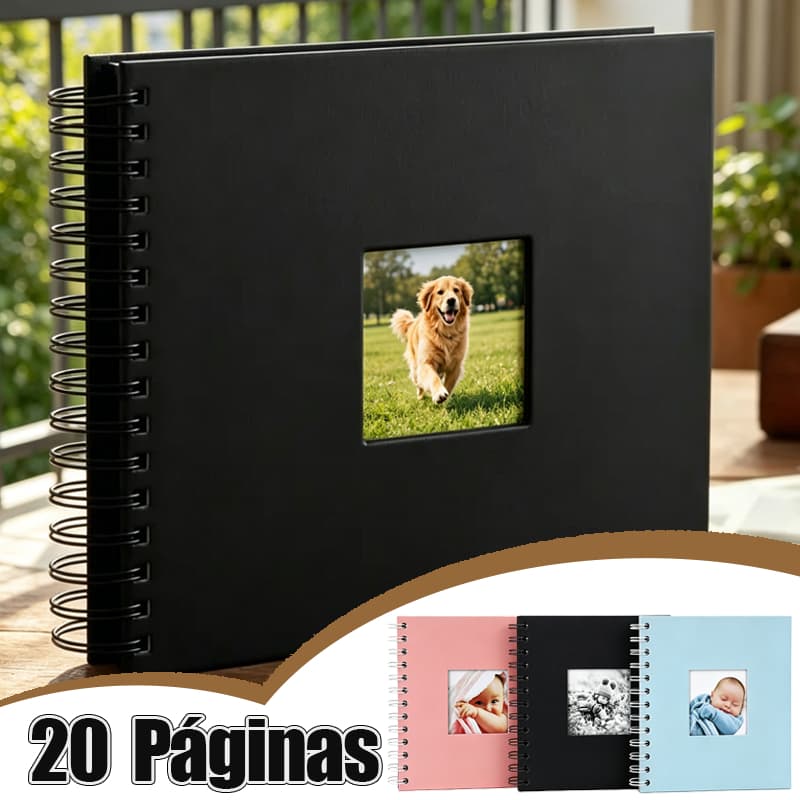 Scrapbook para Fotos e Lembranças | Álbum Criativo Artesanal | Presente Especial
