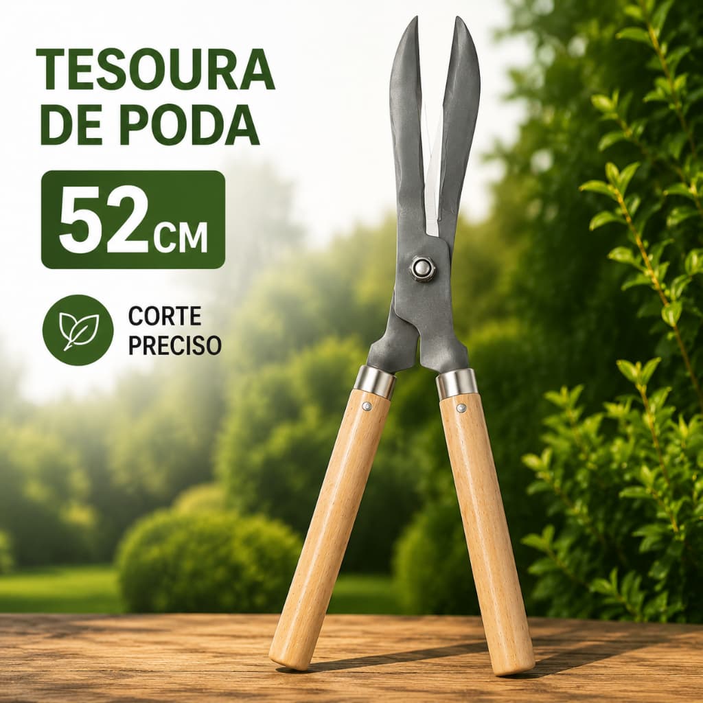 Tesoura de Poda Grama Jardim Cerca Cerca-viva Tesourão Jardinagem