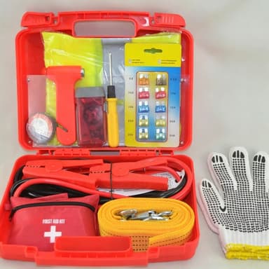 Conjunto De Combinação De Emergência Para Carro , kit De Primeiros Socorros Resgate De Ferramentas