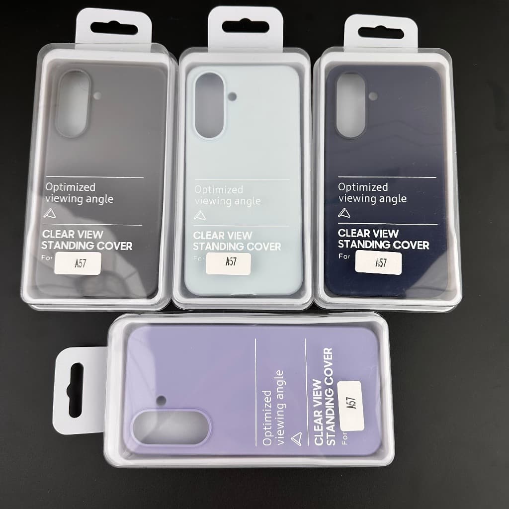 Capa De Silicone TPU Originalcapa Macia Com Caixa Para Samsung Galaxy A57 Anti-Queda