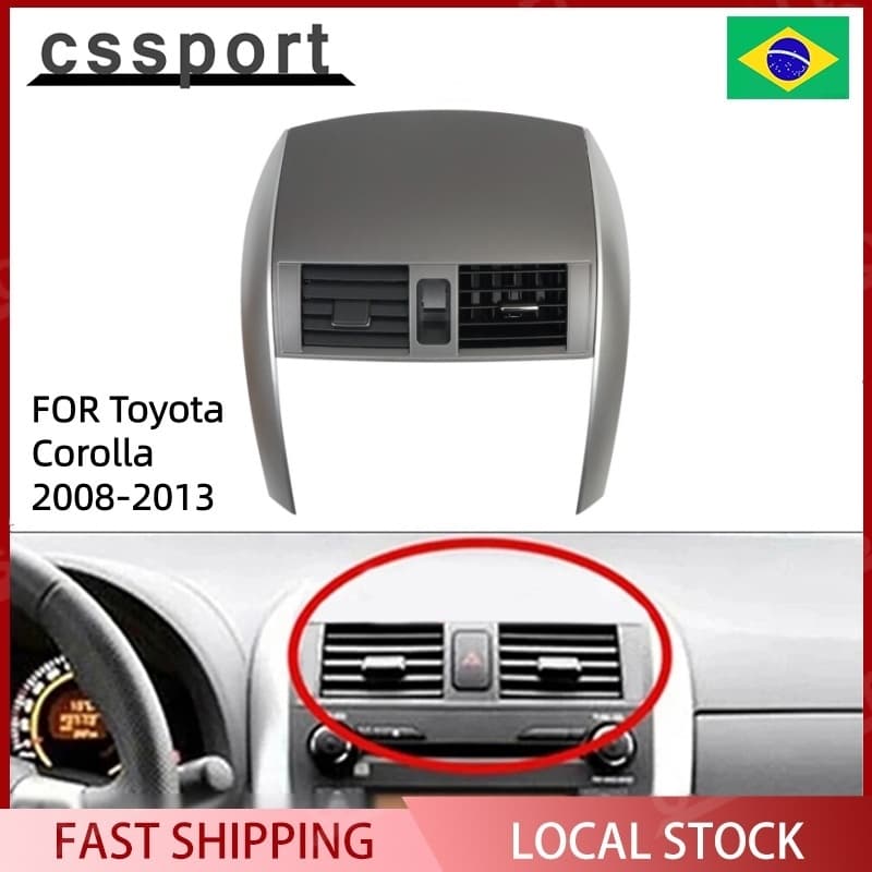 55663-02060 Center Dash Painel De Ventilação E Acabamento Adequado Para Toyota Corolla 2008-2013