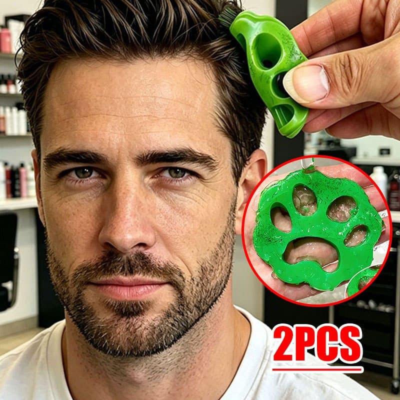 2 peças/dispositivo mágico de colagem de cabelo quebrado-ferramenta útil de corte de cabelo preguiçoso para casa-cabelo