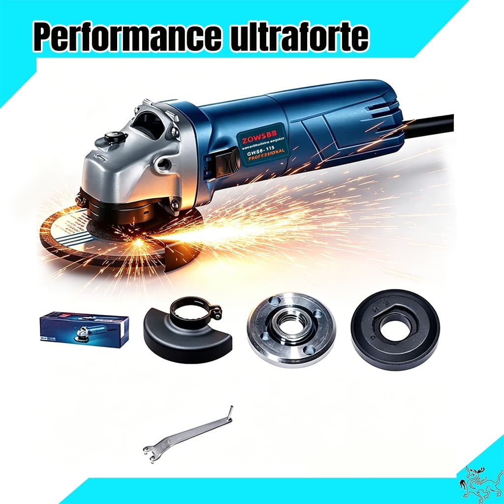 Esmeriilhadeira Angular 980W elétrica GW6-115 Lixadeira elétricas Genérica Bosch Profissional