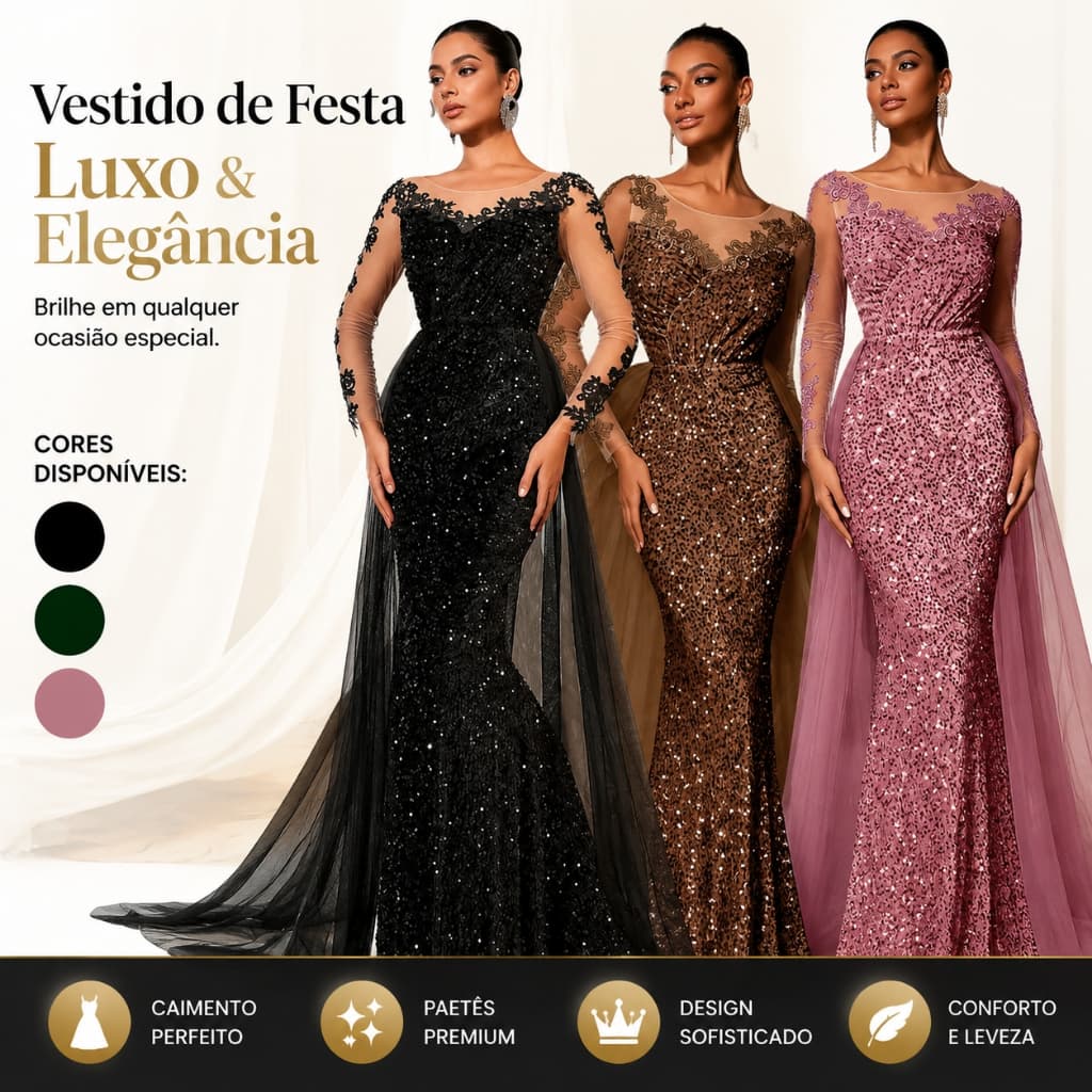2026 estilos europeus americanos senhoras de manga comprida bola renda vestido longo, elegante vestido longo de festa de