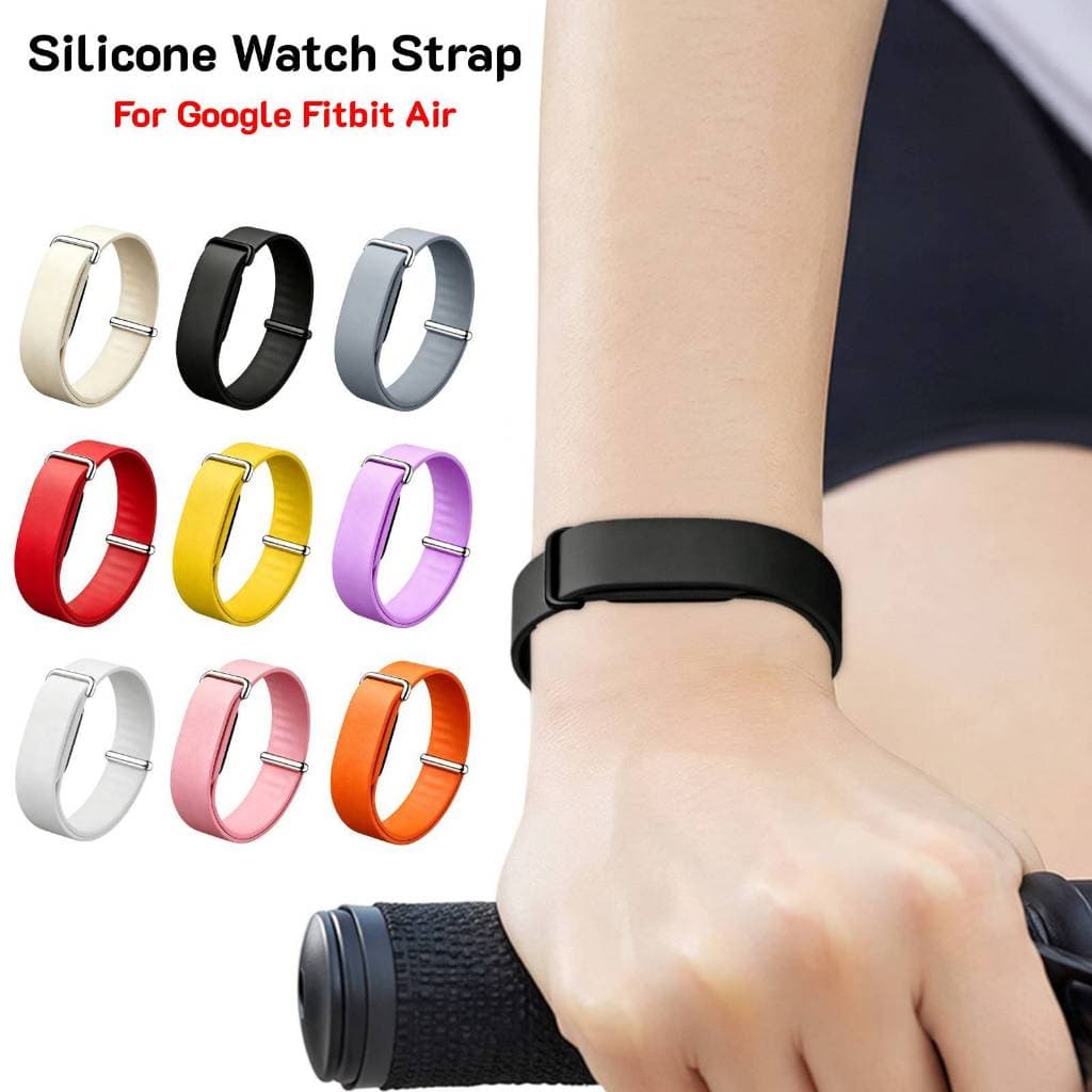 Pulseira de Silicone para Aplicável a Fitbit  Impermeável Ajuste Rápido, para Academia Ar Livre e Uso Diário