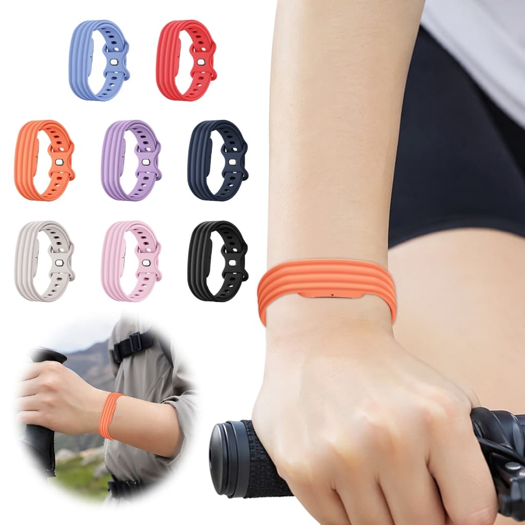 Pulseira Perfurada Macia Para Esportiva De Armadura Externa Google Fitbit Air