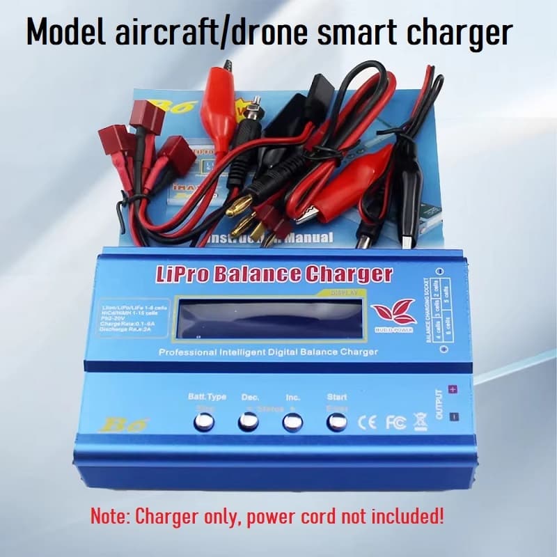 Carregador Inteligente Modelo RC iMax B6 , Multifuncional 80W De drone De Bateria De Lítio (Cabo De Alimentação Não Incl