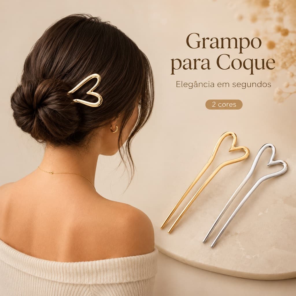 Grampo De Coque De Cabelo , Ouro Prata 2 Cores Disponíveis , Longo De 13 Cm , Ferramenta De Penteado Elegante Para Mulhe