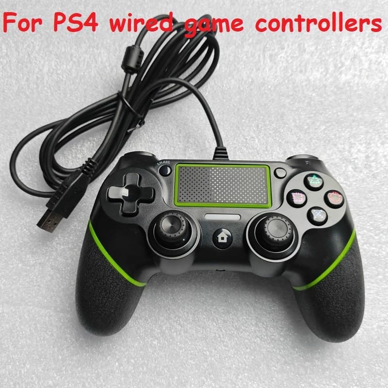 Para Controladores Com Fio PS4 , Conecte O Controlador Do Jogo via USB , Mantém Compatível PC Sem Desconexão , Energia