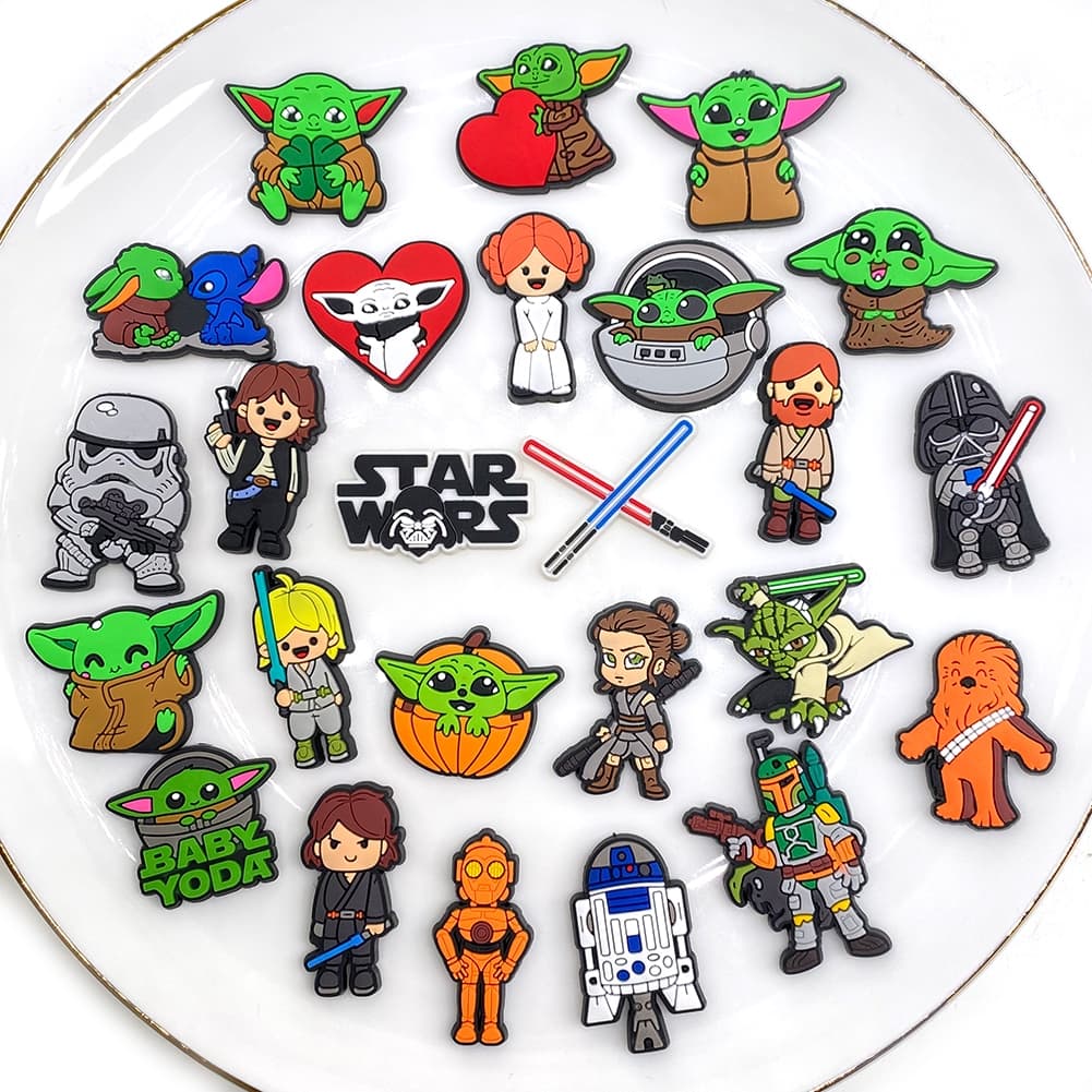 MEIDJ , Amuletos De Sapato , 25 Peças De Tamancos De Personagens De anime Fofos De Desenho Animado , Acessórios Decorati