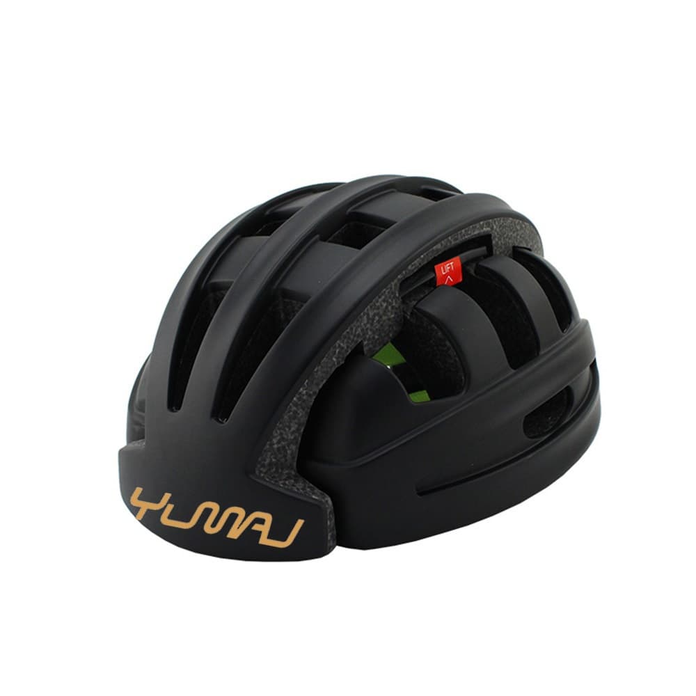 YUMAJ Versão Atualizada Capacete De Bicicleta Portátil Dobrável Com Fivela Magnética Traseira Para Ciclismo