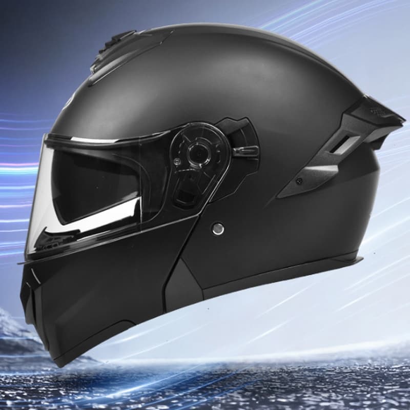 Capacetes De Motocicleta Modular Full Face Flip Up