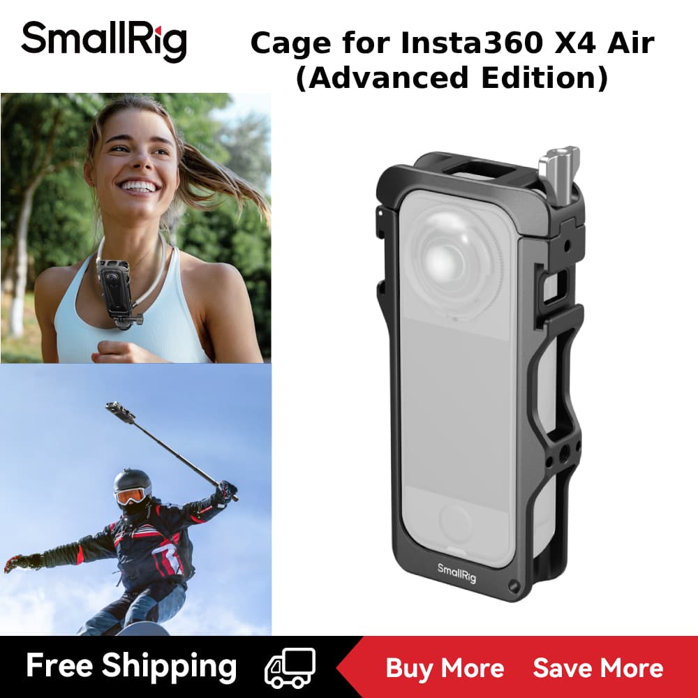Gaiola SmallRig Para Insta360 X4 Air (Edição Avançada) # 5939 5940