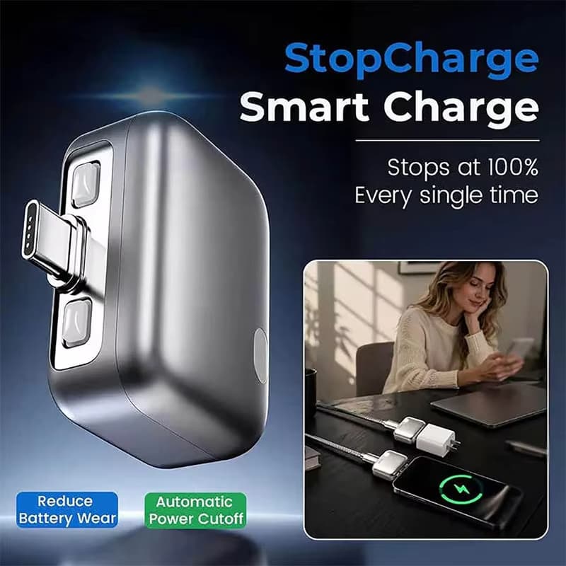 Tipo-C 140W Proteção De Bateria De Desconexão Física Anti-Sobrecarga Para Carregamento Noturno Seguro De Parada Automáti