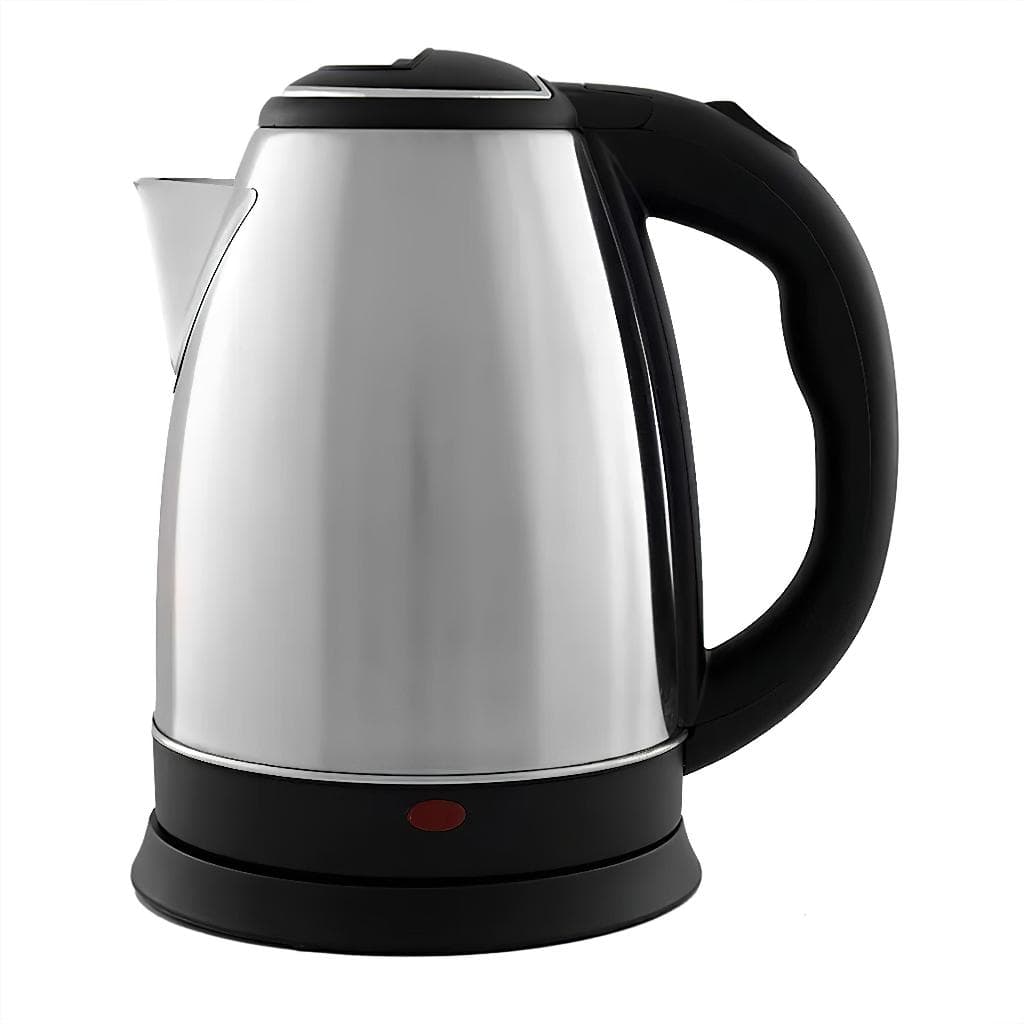 Chaleira Eletrica Eletrodomestico Inox 1.8L 110V 220V Portatil Cozinha Para Esquentar Agua