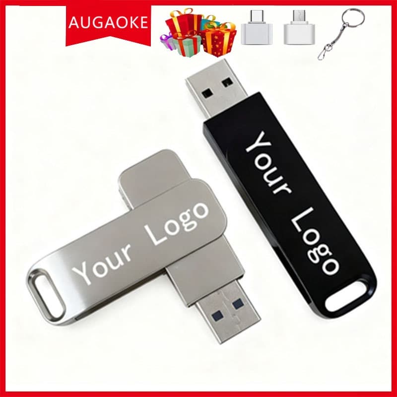Transmissão de alta velocidade durável da movimentação 32GB-2TB USB3.0 do Flash de USB3.0 do Metal