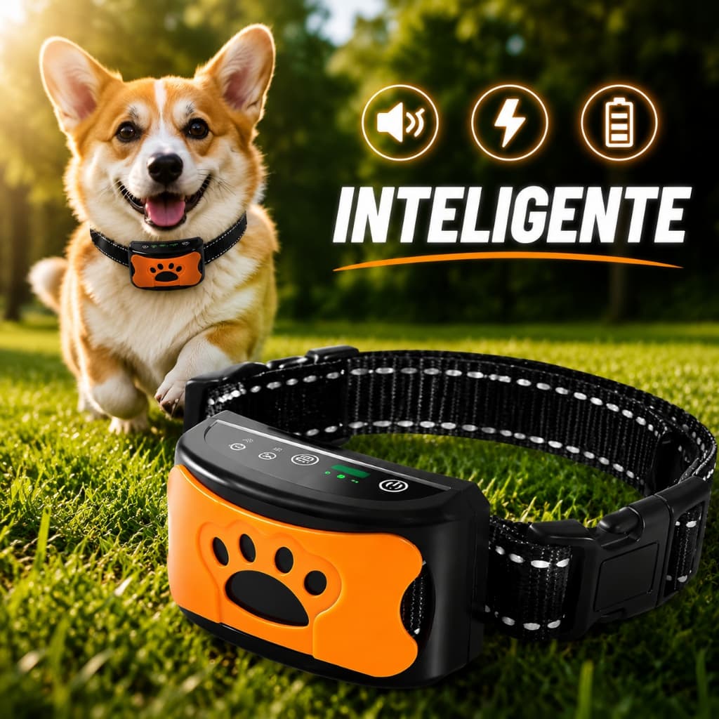 Cão de estimação dispositivo anti-latido USB recarregável coleira de treinamento do cão ultra-sônico parar latir vibraçã