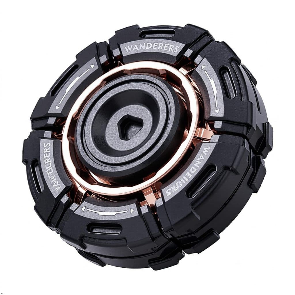 Engrenagem Mecânica Metal Fidget Spinner EDC Stress Relief Pocket Hand Toy Para Adultos