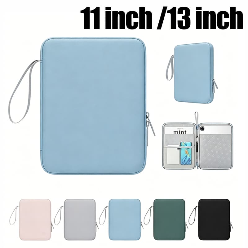 Capa Case Bolsa Pasta Para Tablet Galaxy S6lite/S7/S8Xiaomi 6PRO /Redmi pad SE/ Pro 12.1 iPad 7-10 à Pro 13” Polegadas