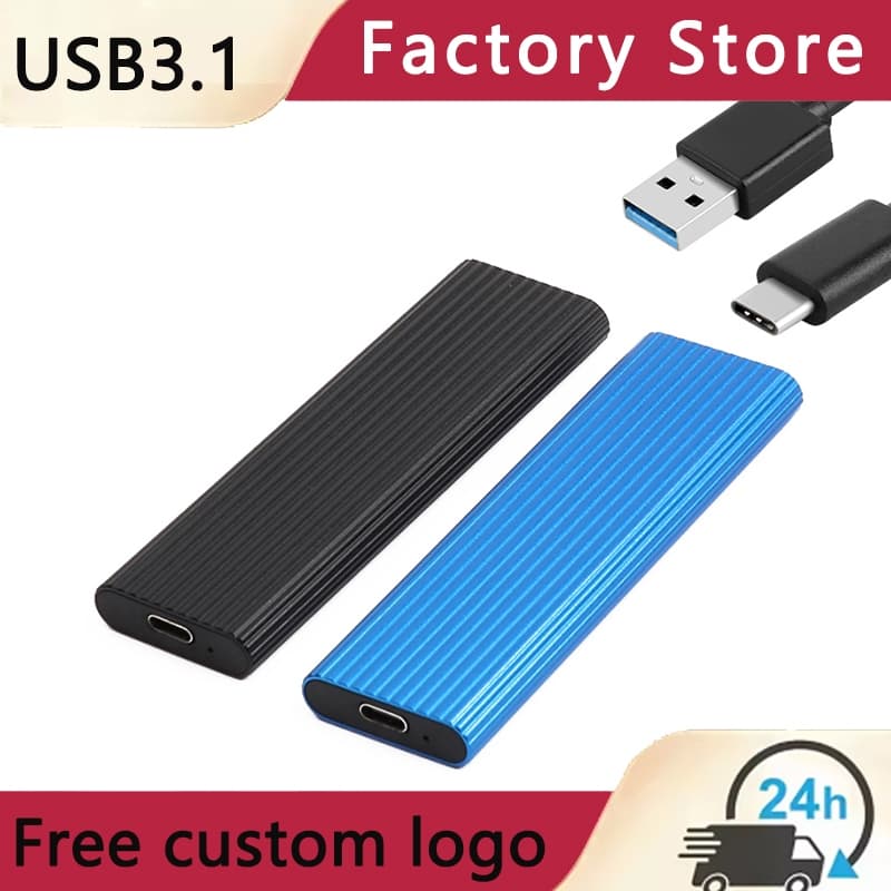 USB3.1 Tipo-C SSD Portátil 2TB-16TB Armazenamento Externo Portátil Leve